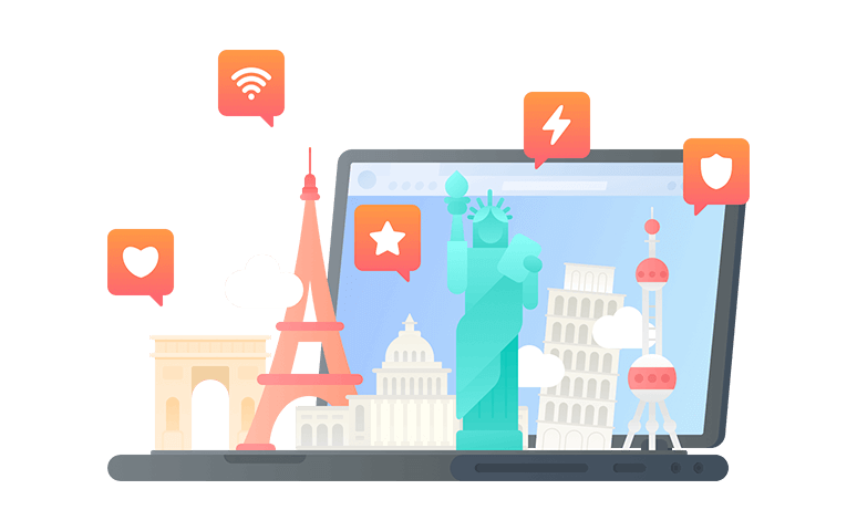 在科摩罗连接到中国的代理 - 大陆VPN