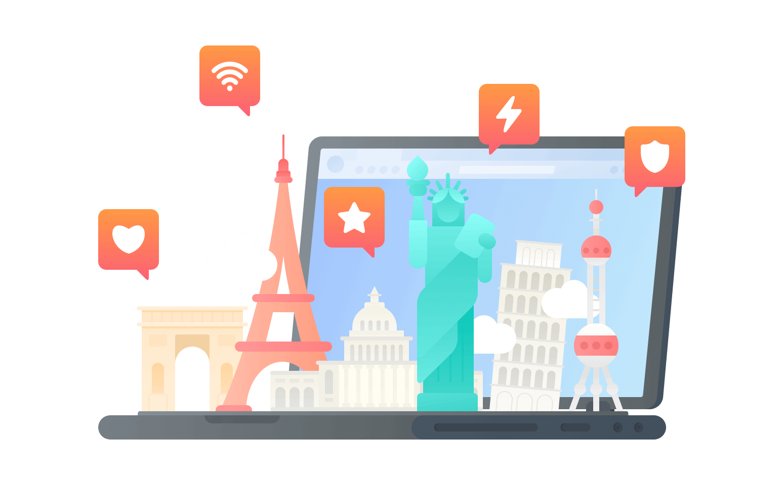 在科摩罗连接到中国的代理 - 大陆VPN